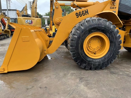 CAT 966H Caricatore a ruote Macchine da costruzione di seconda mano con quattro ruote a trazione al massimo