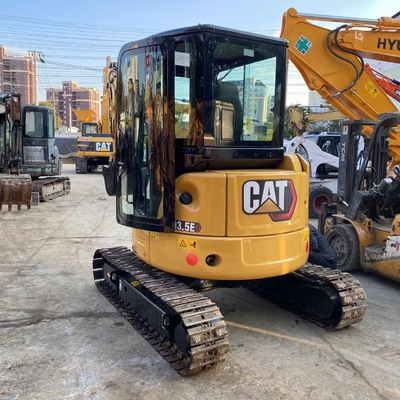 Caterpillar 303.5 Crawler Excavator con motore HINO Usato Digger Giappone Vernice originale