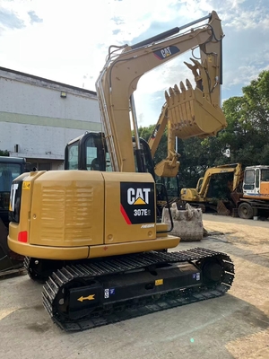 Originale Giappone CAT MINI Crawler Digger 307E2 Ton Excavator 7TON Peso operativo 27kW