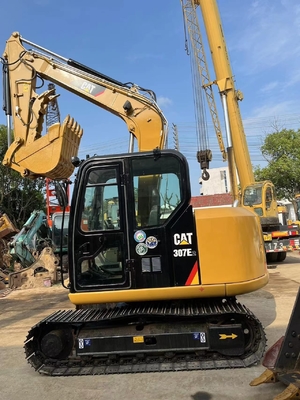 Originale Giappone CAT MINI Crawler Digger 307E2 Ton Excavator 7TON Peso operativo 27kW