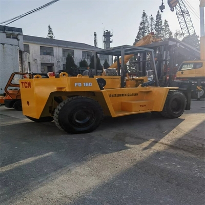 Forklift multifunzionale usato TCM diesel FD160 Forklift 16TON per l'edilizia a Shanghai