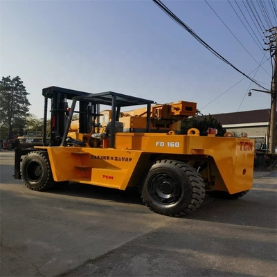 Forklift multifunzionale usato TCM diesel FD160 Forklift 16TON per l'edilizia a Shanghai