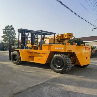 Forklift multifunzionale usato TCM diesel FD160 Forklift 16TON per l'edilizia a Shanghai