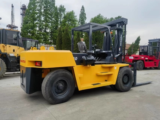 KOMATSU FD150 camion di sollevamento di pallet da 15 tonnellate con e in buone condizioni