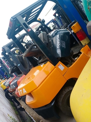 Ottime condizioni di lavoro 3 tonnellate Toyota FD30 Mini carrello elevatore per macchinari pesanti
