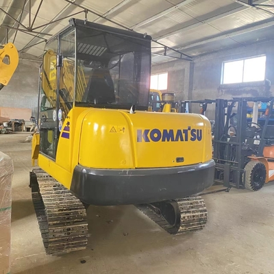 Basso orario di lavoro utilizzato Komatsu PC56 Mini Piccolo escavatore per l'efficienza della costruzione