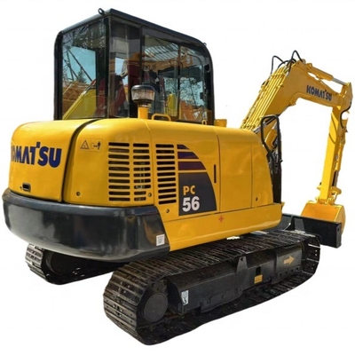 Prezzi accessibili Komatsu PC55 escavatore 5 tonnellate Peso operativo 90% utilizzato per la costruzione