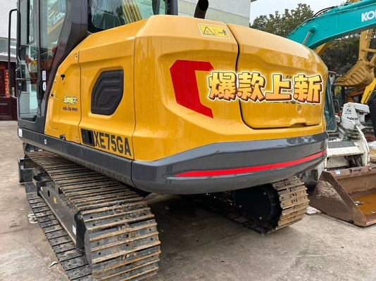 Macchina di scarico XE75GA di seconda mano con pompa idraulica Liyuan Buone condizioni