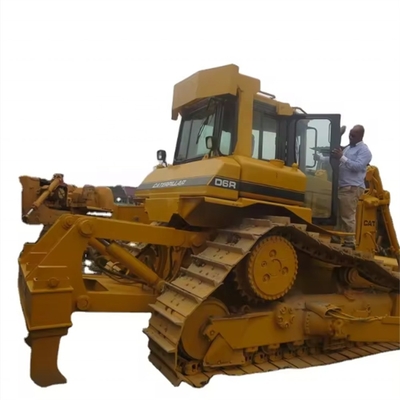 Bulldozer usato Caterpillar Cat D6R molto richiesto per progetti di costruzione in Giappone