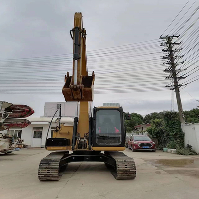 Escavatore a trascinatore usato Cat 313d2gc con cilindro idraulico originale in buone condizioni