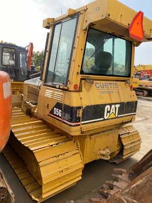 CAT D5G Bulldozer di seconda mano per lavori di costruzione con dimensioni 5447*3442*3160mm