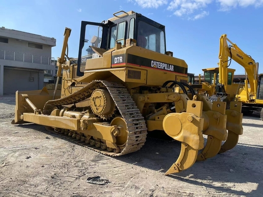 CAT D7R Bulldozer giapponese originale con scarse ore di lavoro e fornitura diretta