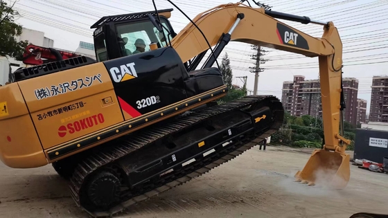 CAT 320D2 Escavatore di seconda mano Colore originale Motore CAT Meccanico idraulico