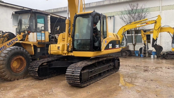 Escavatore giapponese CAT 320CL utilizzato Good Performance Hydraulic Digger a Shanghai