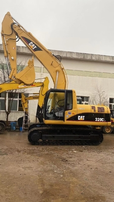 Escavatore giapponese CAT 320CL utilizzato Good Performance Hydraulic Digger a Shanghai