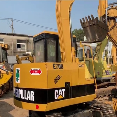 Caterpillar Mini Excavator di seconda mano 40kw in colore originale