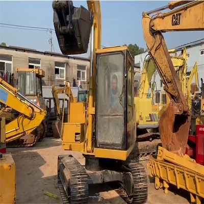 Caterpillar Mini Excavator di seconda mano 40kw in colore originale