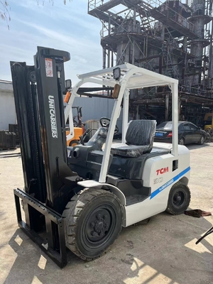 3toni Giappone Original Diesel Forklift per fabbisogni e soluzioni di costruzione ingegneristica