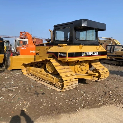 CAT D5M Bulldozer idraulico a trascinatore colore originale Bulldozer usato per la costruzione