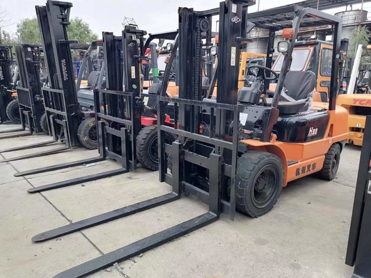 Affidabile Hangcha H30 Hangzhou Diesel Used forklift con 5570 kg di peso