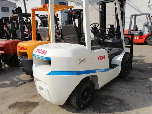 Giappone Usato Original Diesel forklift 6t camion da forchetta TCM 3 tonnellate con motore originale