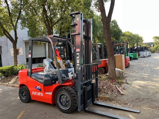 3500 KG Heli 35 3,5 tonnellate di carrello elevatore usato in buone condizioni per le piccole imprese