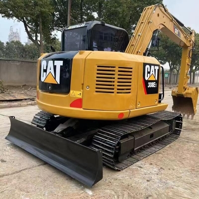 Escavatore a trascinatore usato CAT308E2 Peso operativo di 8 tonnellate Perfetto per cantieri