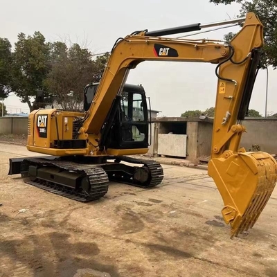 Escavatore a trascinatore usato CAT308E2 Peso operativo di 8 tonnellate Perfetto per cantieri