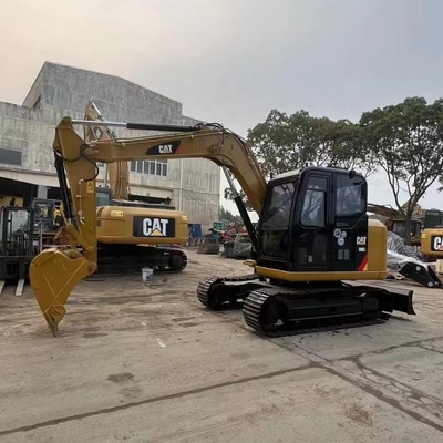 Escavatore a trascinatore usato CAT308E2 Peso operativo di 8 tonnellate Perfetto per cantieri