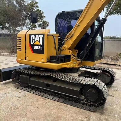 CAT 308e2 Scavatrice idraulica di seconda mano con orario di lavoro ridotto e pompa TOSHIBA