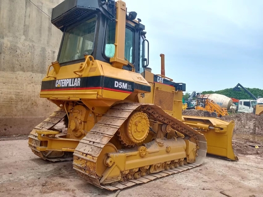 Macchina da costruzione Mini Bulldozer Caterpillar CAT D5M con capacità di dozing di 2,8m3