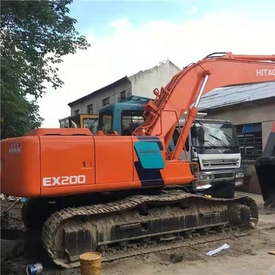 Hitachi EX200 Crawler Excavator con ore di lavoro basse 0-2000 e YUCHAI Engine Ready