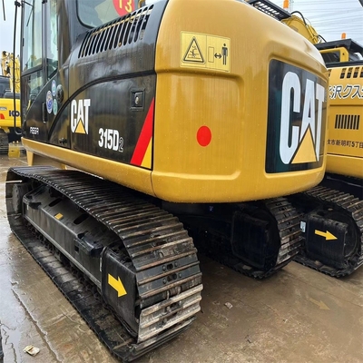 15 tonnellate di peso di escavazione di seconda mano Caterpillar 315D2 con parti originali giapponesi