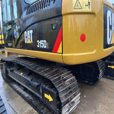 15 tonnellate di peso di escavazione di seconda mano Caterpillar 315D2 con parti originali giapponesi