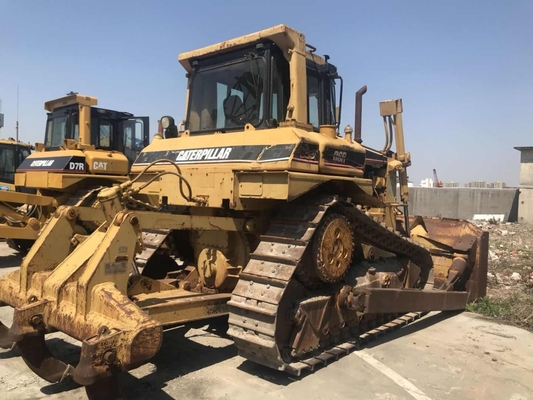 Mini dozer giapponese di seconda mano CAT D6R con scarse ore di lavoro e ottime condizioni di lavoro