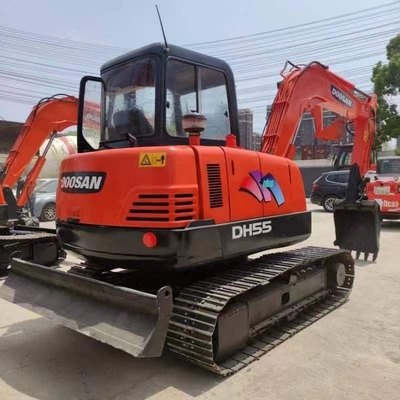 Doosan DH55 Mini Escavatore in Buone Condizioni Usato DH55 Coreano a prezzi accessibili