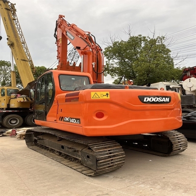Orari bassi Escavatore Doosan 140LC di seconda mano 71kw 14TON Peso operativo