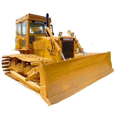 Bulldozer di seconda mano Cat D6D con grande sistema idraulico e motore Weichai