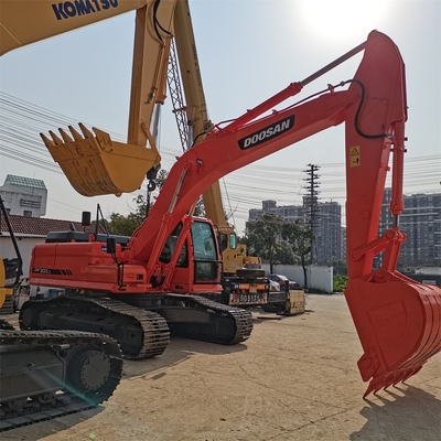 DOOSAN DX300LC escavatore di seconda mano con 0-2000 ore di lavoro e stabilità idraulica