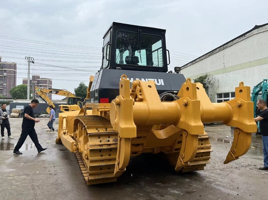Shantui SD22 Piccolo bulldozer Usato 220 Bulldozer per terra asciutta con cilindro idraulico