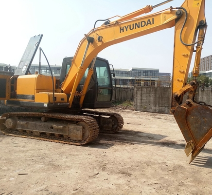 Hyundai 110-7 di seconda mano Escavatore Crawler Escavatore idraulico con capacità di secchio di 0,5 m3