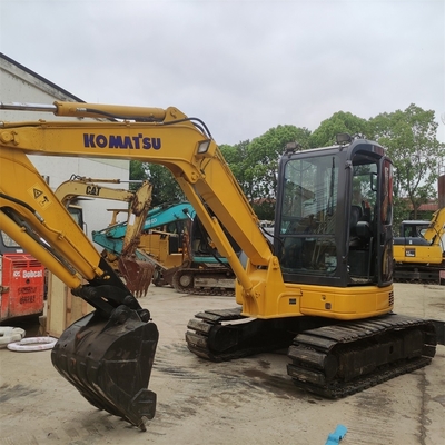 Miniescavatore giapponese Komatsu PC55MR da 5,5 tonnellate di seconda mano con pompa idraulica originale