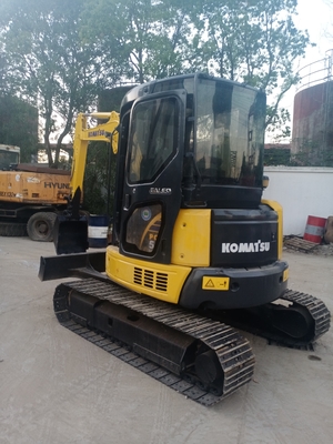 Miglior escavatore da 5 tonnellate Komatsu PC55 con 0-2000 ore di lavoro e pompa idraulica
