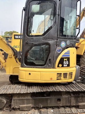Miglior escavatore da 5 tonnellate Komatsu PC55 con 0-2000 ore di lavoro e pompa idraulica