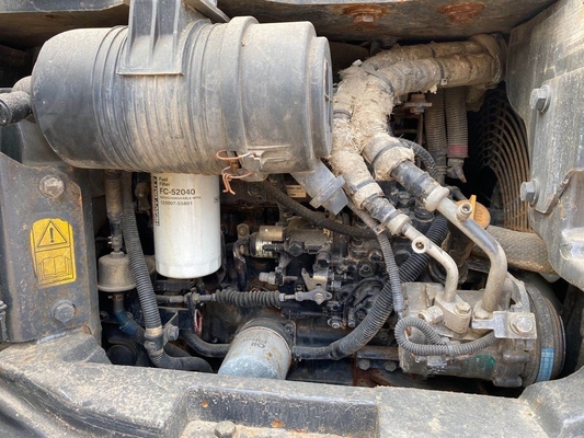 Miglior escavatore da 5 tonnellate Komatsu PC55 con 0-2000 ore di lavoro e pompa idraulica