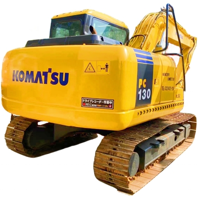 KOMATSU Motore 13T Escavatore a strisce Komatsu PC130-7 Escavatore usato in Giappone