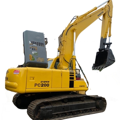 Escavatore Komatsu PC200-6 usato con sistema idraulico avanzato Peso della macchina 19400 KG