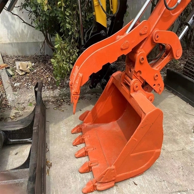 Miniescavatore usato da 6 tonnellate con cilindro idraulico al 95% giapponese Hitachi ZX65UR