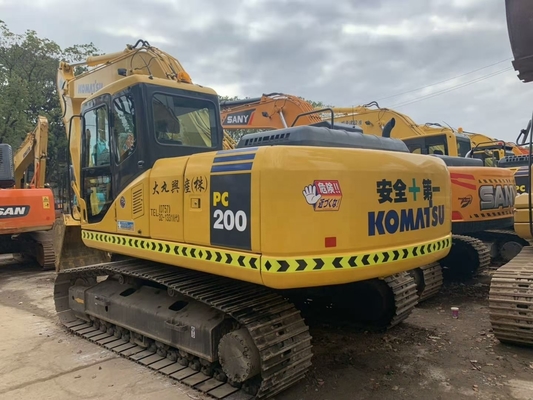 Escavatore Komatsu PC200-7 con motore giapponese originale e sistema idraulico avanzato