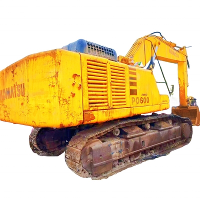 Escavatore KOMATSU PC600 di seconda mano in ottime condizioni con poche ore di lavoro